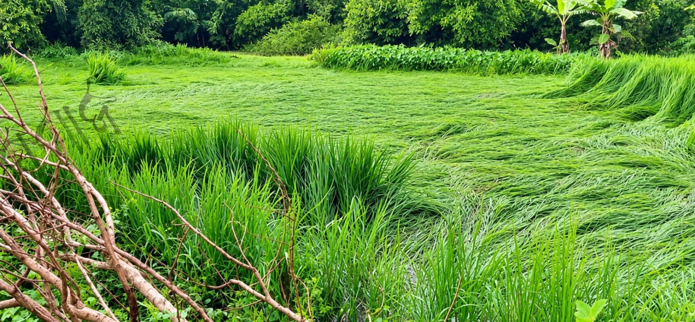 Heavy Rain Damages Paddy and Vegetable