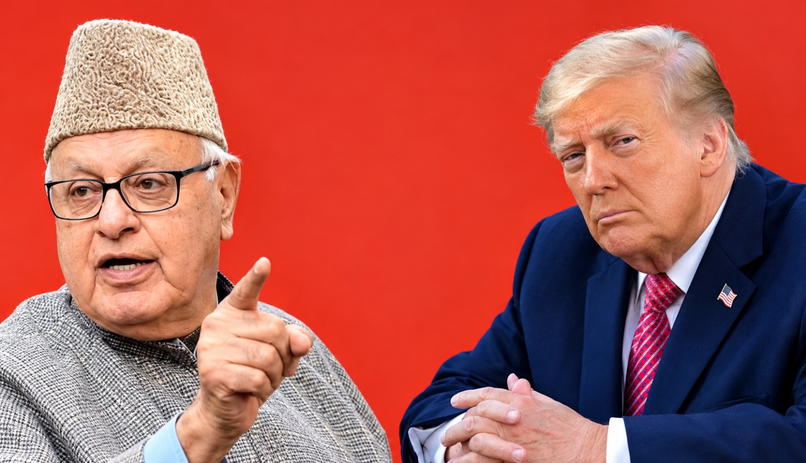 Farooq Abdullah Donald Trump