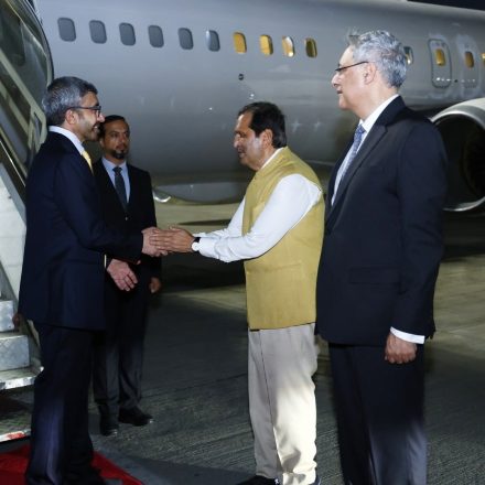 UAE Deputy PM Al Nahyan Meets Jaishankar